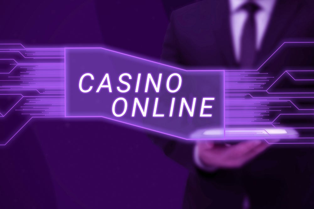 casino online con un fondo morado novibet