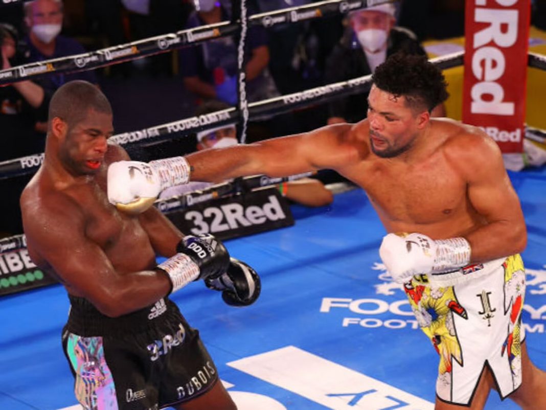 joe joyce conectando un directo