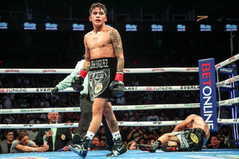 Jesse Bam Rodriguez en el cuadrilatero