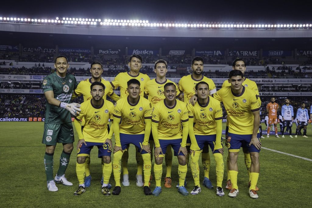 Alineación del américa en la primera fecha.