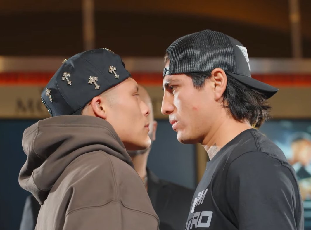 Cara a cara entre Isaac “Pitbull” Cruz vs Ángel Fierro.