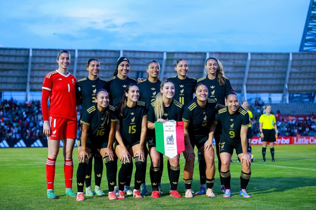 Alineación de México contra Uruguay Femenil,