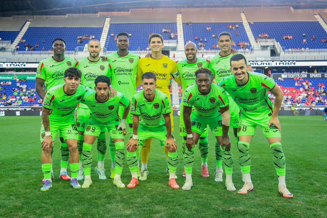 Alineacion de Juárez.