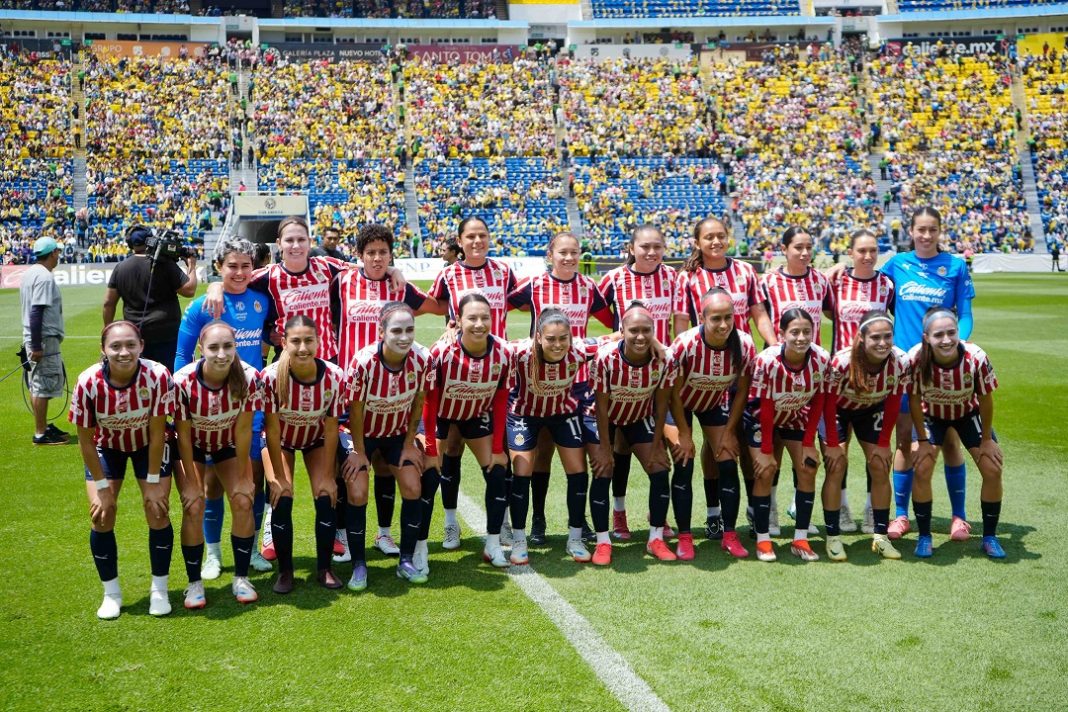 Jugadoras de Guadalajara Femenil.