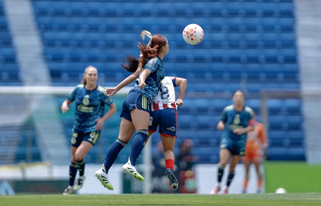 Jugadoras de América Femenil.