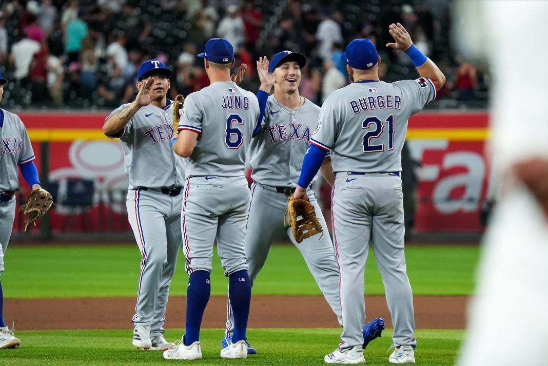 Jugadores de Texas Rangers.