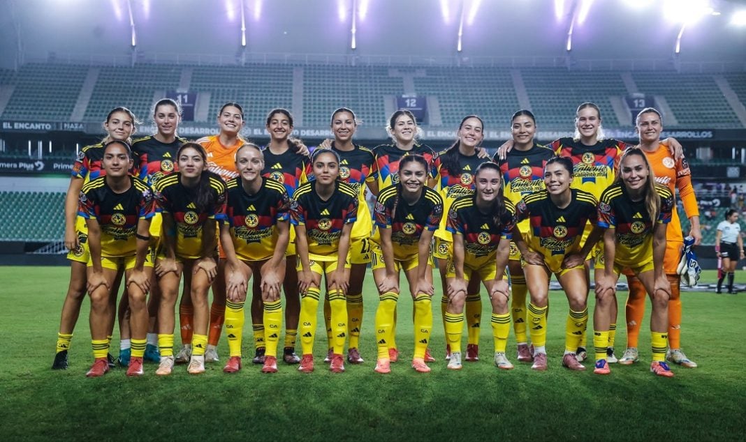 Jugadores de América Femenil.