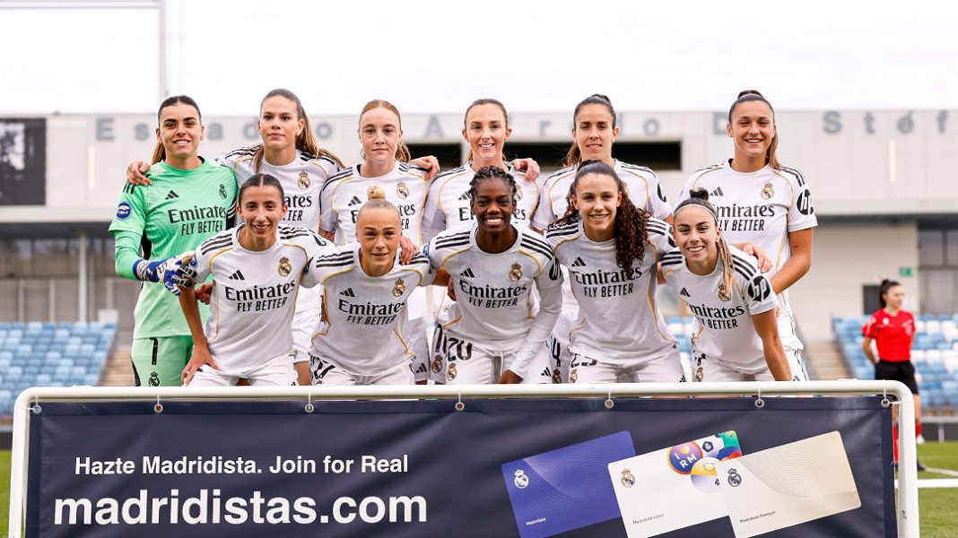 Alineación de Real Madrid Femenino.