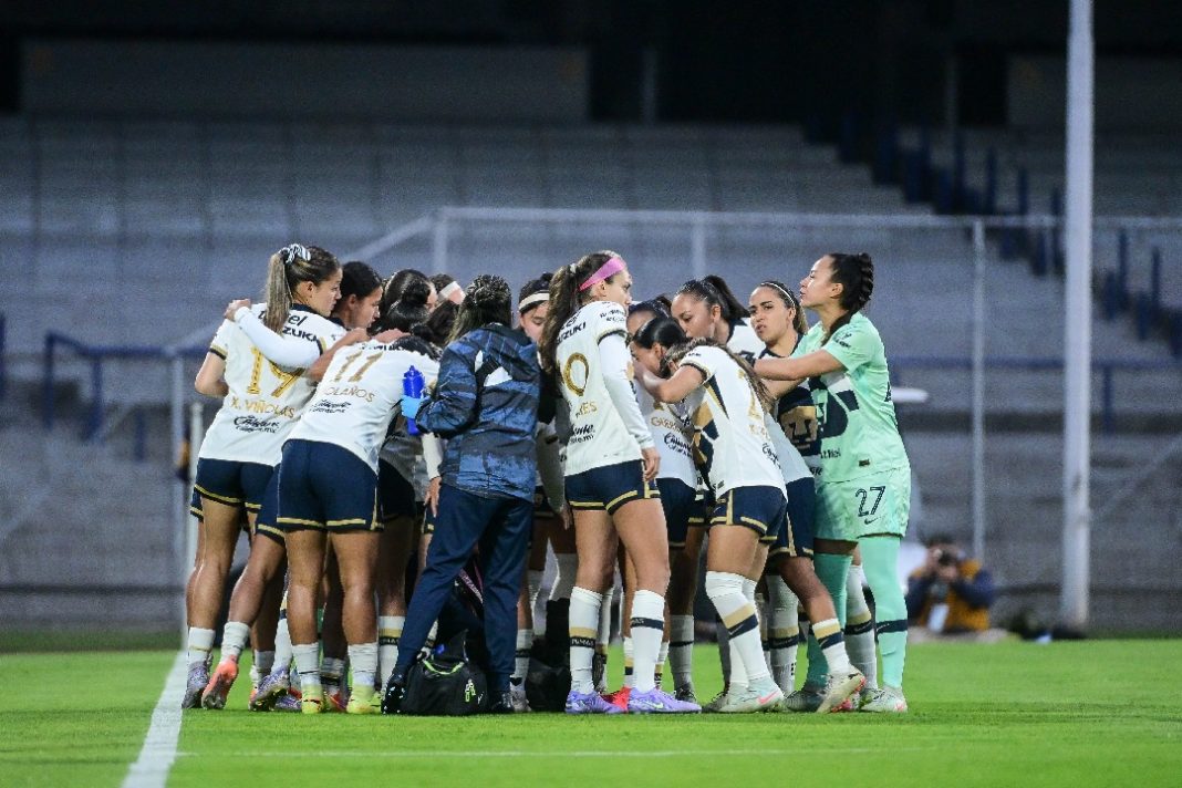 Jugadoras de Pumas UNAM.