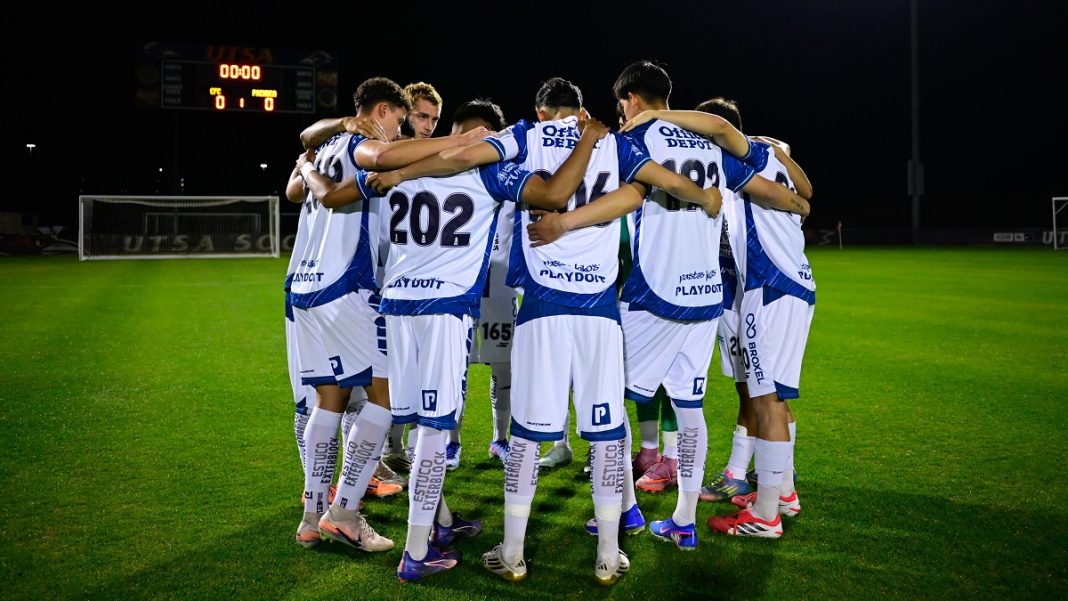 Pachuca antes de un partido.