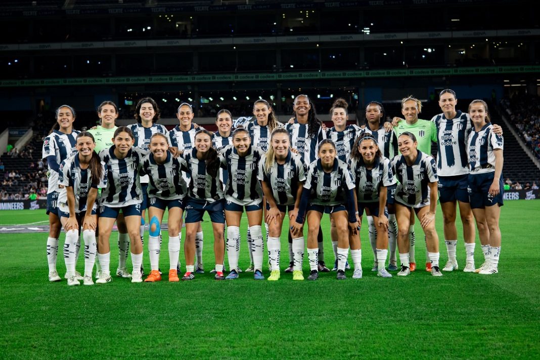 Plantilla de Monterrey Femenil.