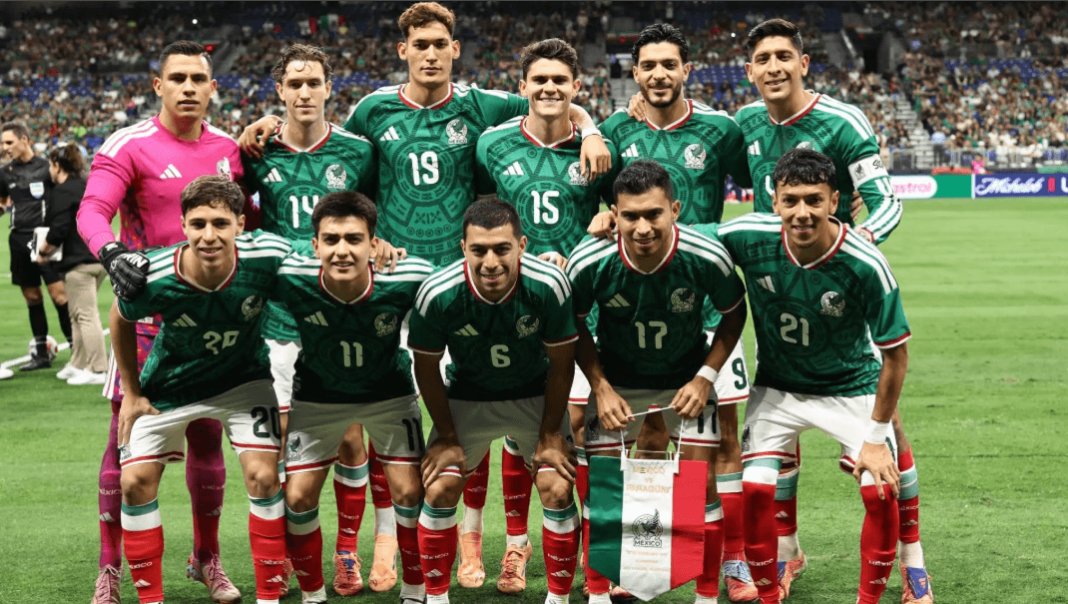 El Tri en su preparación al mundial