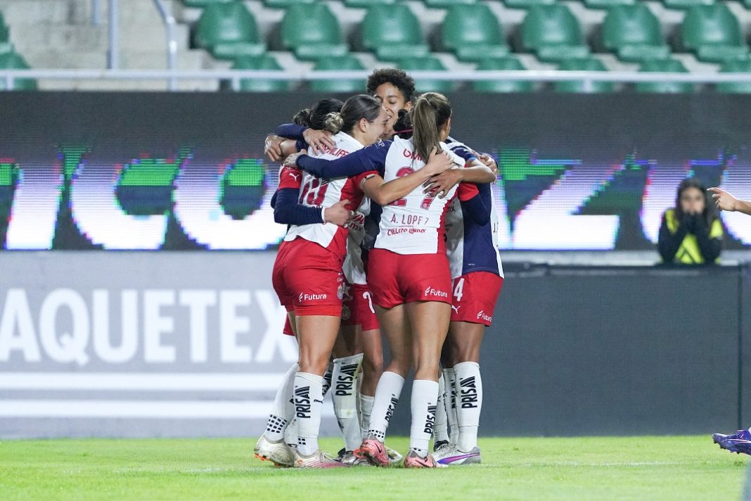Jugadoras de Guadalajara Femenil