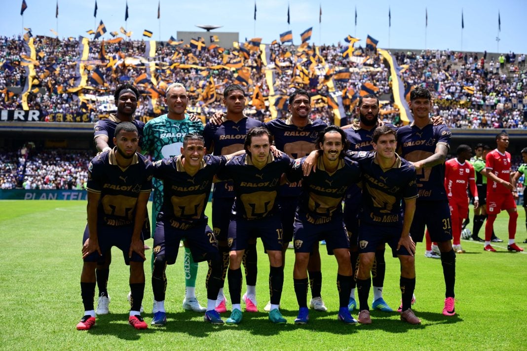 Alineación de Pumas en su último amistoso pretemporada.