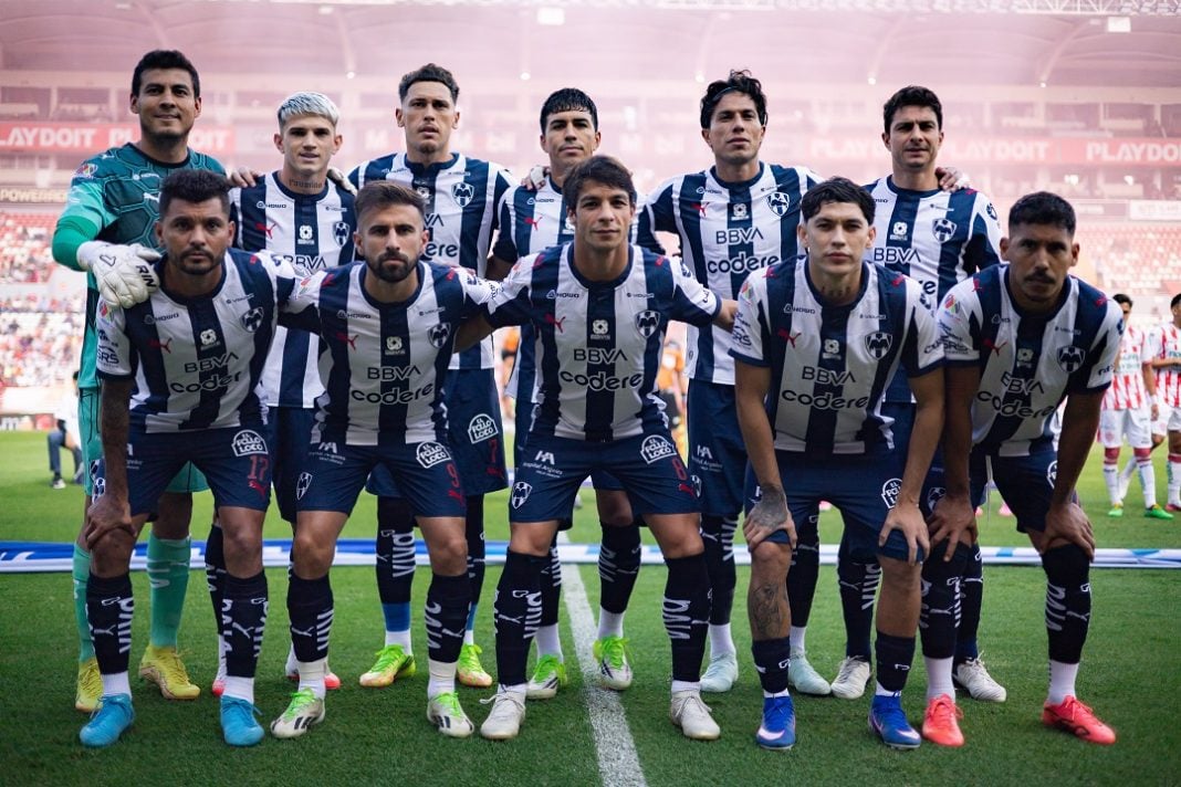 Alineación de Monterrey en la Liga MX.