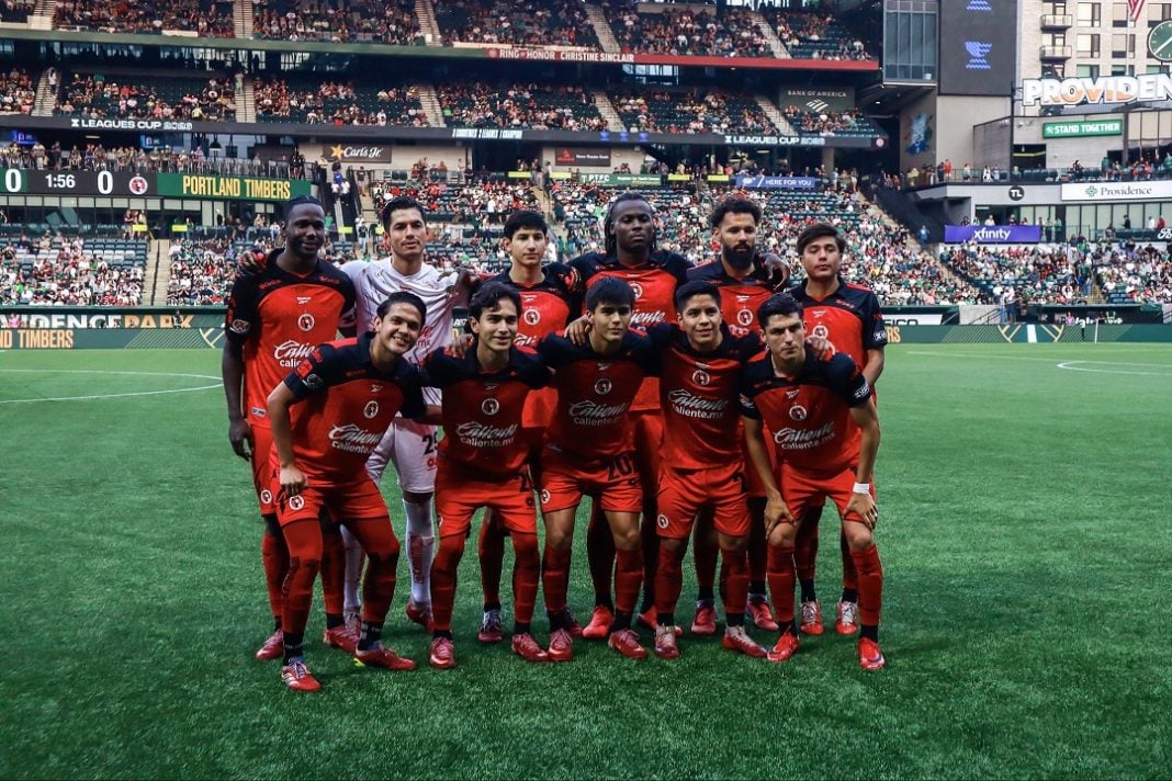 Alineación de Tijuana.