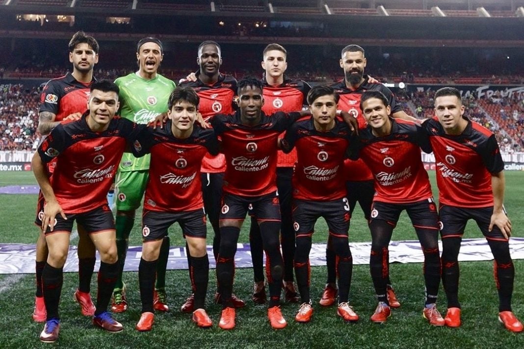 Alineación de los Xolos contra Pumas.