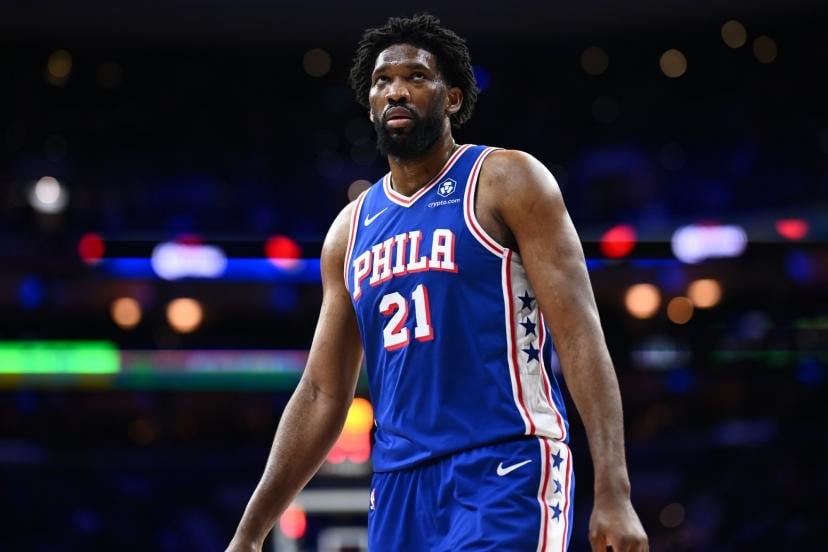 Joel Embiid con Philadelphia 76ers