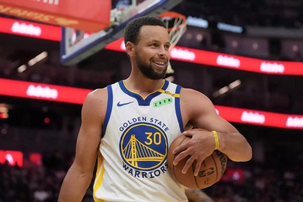 Stephen Curry con Golden State Warriors 